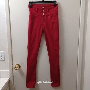 Refuge Red Jeans sz 0